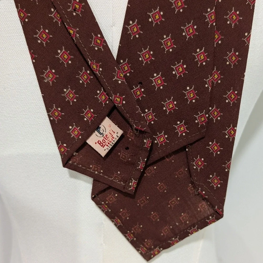 Vintage Botany Mills Tie, Made‎ in New Jersey USA 1940s to 1960s